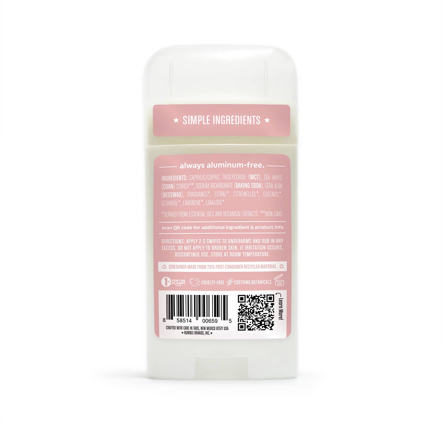 Moroccan Rose Original Deodorant