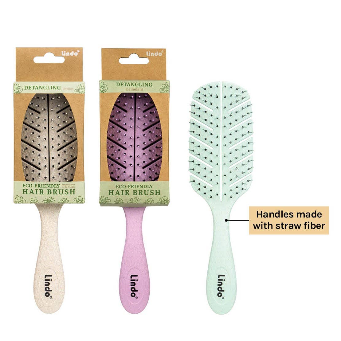 Lindo Eco-Friendly Hair Brush