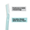 EcoPro Biodegradable Razor - For Face and Eyebrows - 6pcs/pk