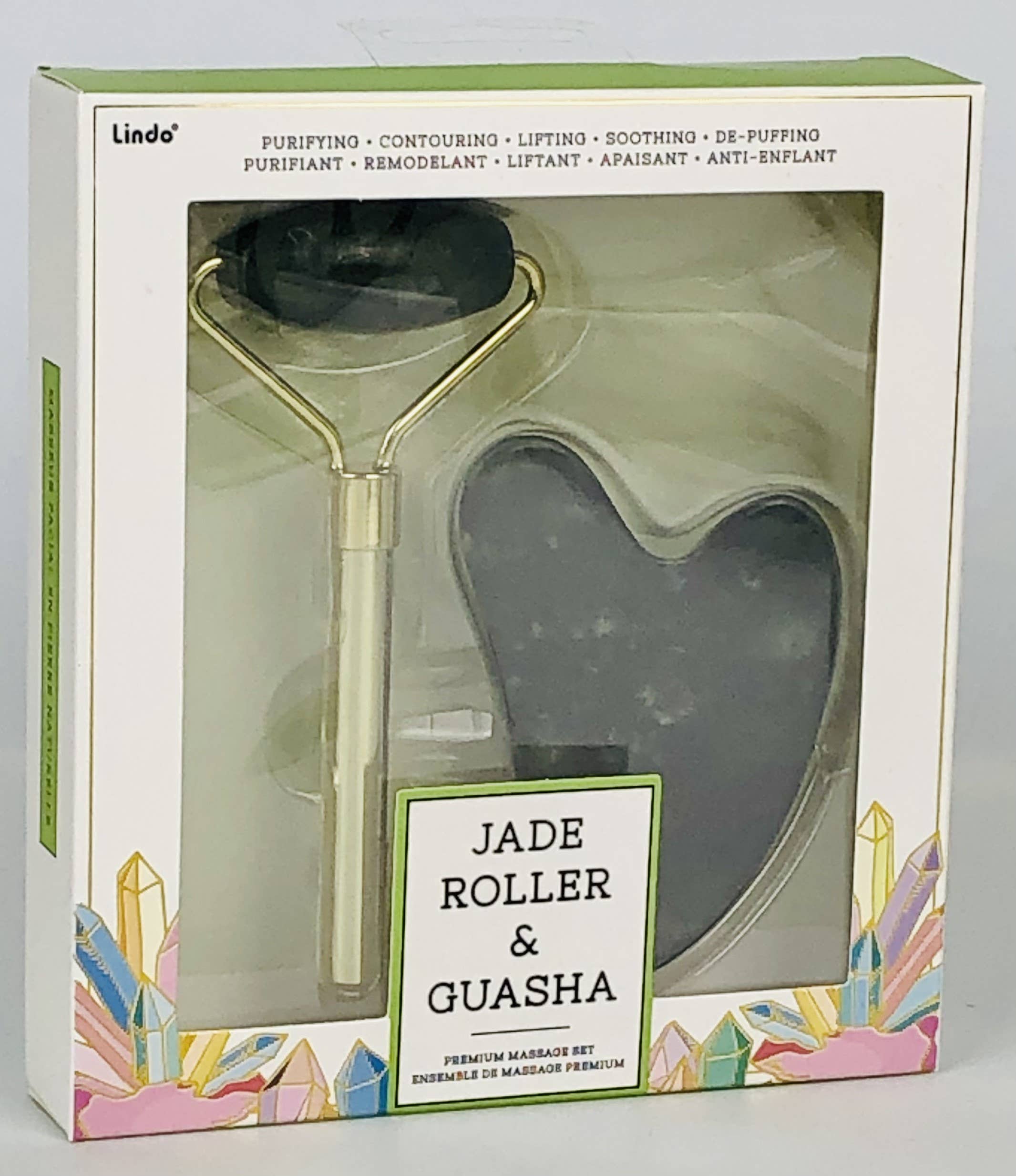 Lindo Jade Guasha & Mini Roller