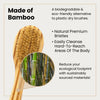 Bamboo Dry Brush with Long Handles